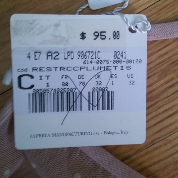 (nwt) La Perla Polka Dot Tulle Bralette - Picture 7 of 8